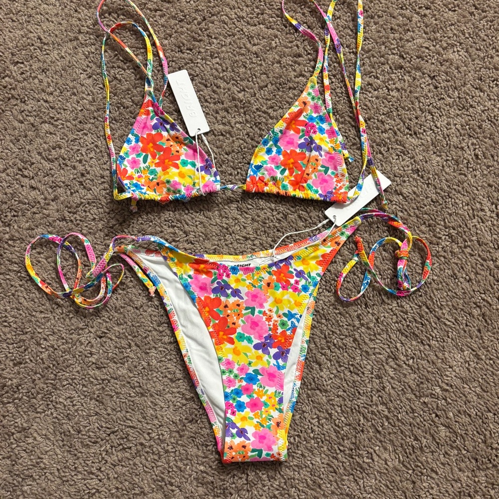 Bright swimwear bikini